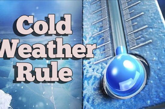 Kansas Cold Weather Rule takes effect Nov. 1 Kansas Cold Weather Rule takes effect Nov. 1